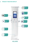 4 Electrode Body Composition Analyzer Machine 500kg Commercial BMI Machine